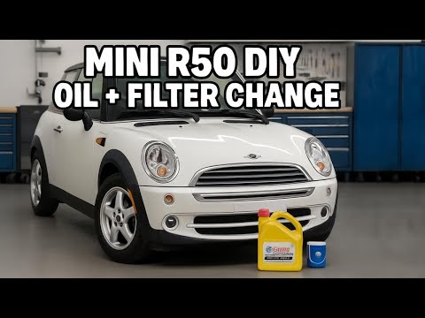 how to change oil mini cooper s