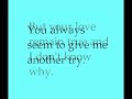 Chris Daughtry - Im Goin Home (Lyrix)