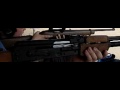 Yugoslavian RPK close up slow-mo UNCUT 1200FPS