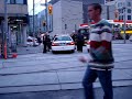 Cop Action on Church St Cop Action on Church St