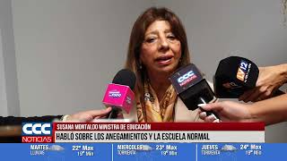 SUSANA MONTALDO MINISTRA DE EDUCACIÓN