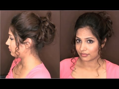 how to easy updo hairstyles for long hair