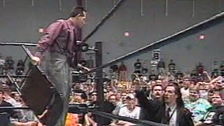 Joey Styles • Joel Gertner • Lou E. Dangerously • Cyrus (ECW 2000)
