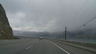 BC Highway 97 in the Okanagan Northbound - part 2 of 4 - time lapse