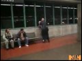 Police Officer Slams This Guy's Head Through Glass Window.