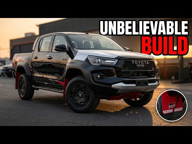 Toyota Hilux GR SPORT | 2.8L Wide Body Pick up | Automatic 4x4 Drive | GCC Specs | 360 Camera video