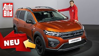 Dacia Jogger (2022) | Hybrid-Crossover ersetzt Lodgy und Logan MCV | Sitzprobe mit Moritz Doka by Auto Bild