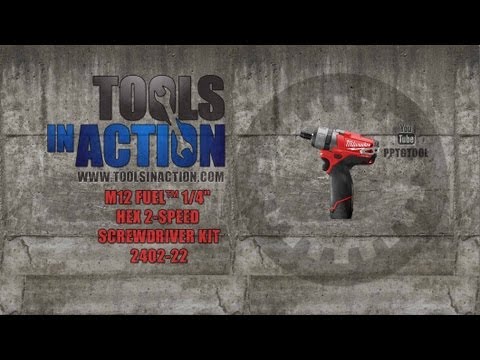 2402 - http://www.toolsinaction.com checks out the M12 FUEL brushless 1/4