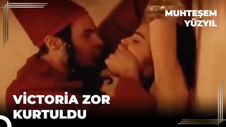 Victoria zor kurtuldu - Muhteşem Yüzyıl 16 Böl