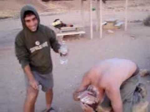 Shvil Israel - taking a shower in ...