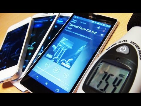 Speaker Test SONY XPERIA Z Vs iPhone 5, Galaxy S3, Note 2