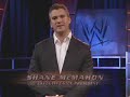 WWE Raw 30/6/08 Shane McMahon Updates On Mr McMahon