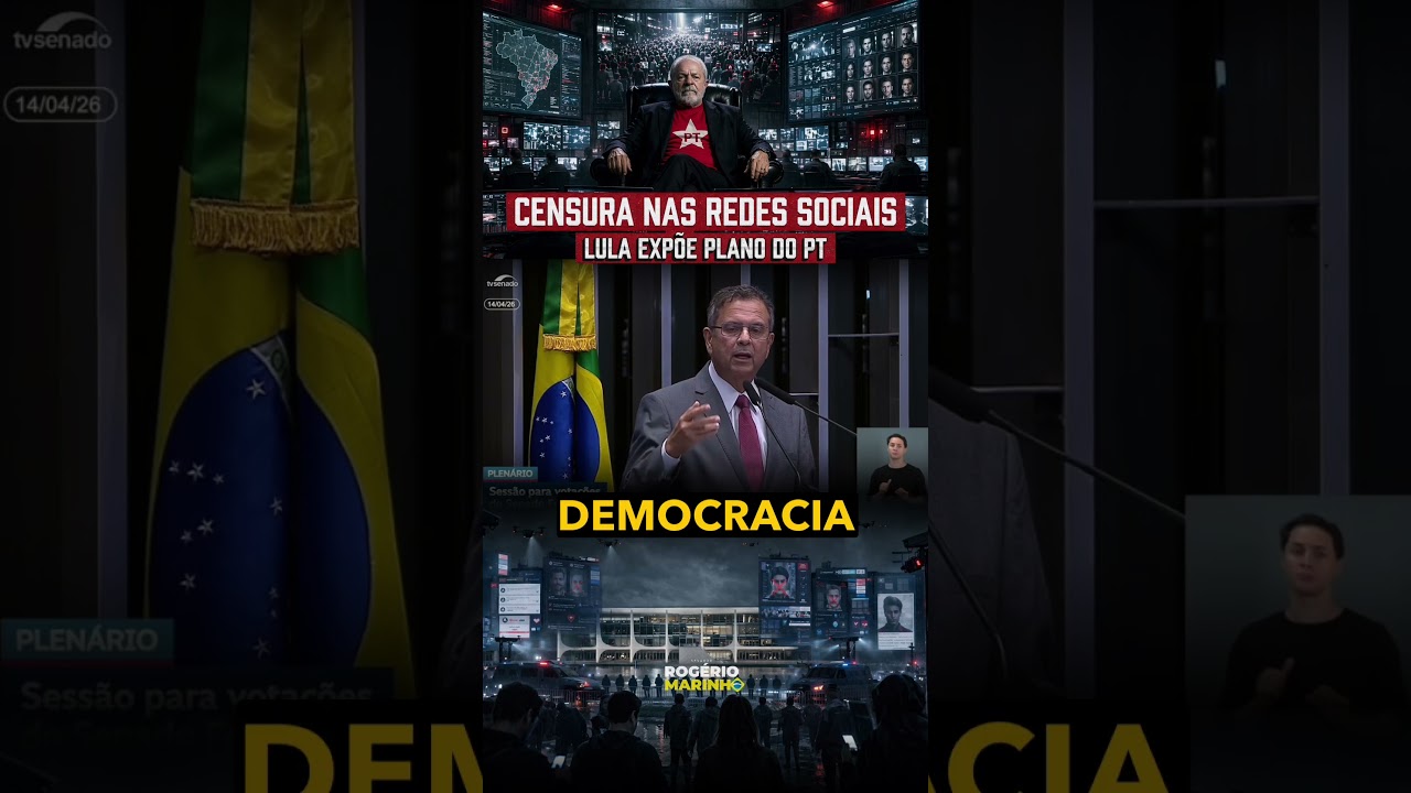 "Regulação" de Lula ameaça liberdade de expressão! Democracia exige voz livre no Brasil!