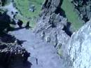 The steps on Skelligs Island