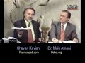 broadcast 2 pt 1/12 گفتگو با دکتر افنانی درباره دیانت بهایی