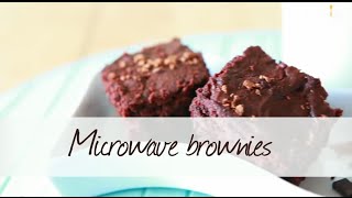 Microwave brownies