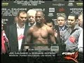 Bernard Hopkins vs Joe Calzaghe: Weigh-In