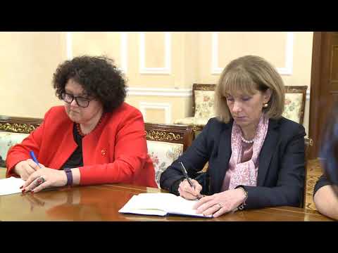 Игорь Додон обсудил проблему сокращения численности населения Республики Молдова с представителями международных организаций