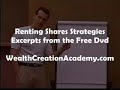 The Secret to Renting Shares (Options) for Financial Freedom