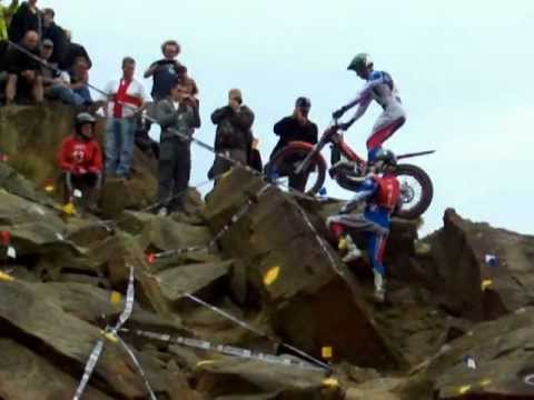 james dabill section 9 british 2011 trials final (beta 2012 trials bike)