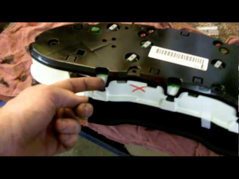 how to repair odometer on buick century