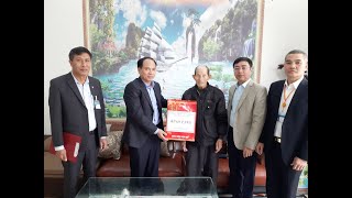 Bí thư Thành ủy Trần Văn Lâm tặng quà Tết người có công tiêu biểu