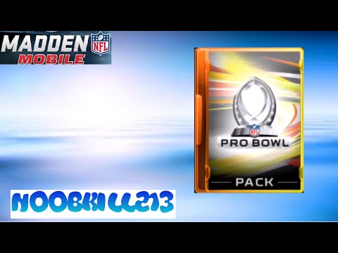 Madden Mobile Pro Bowl Pack Opening