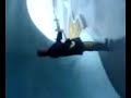 I was hunting for a way to "turn" this phone-shot vid upright, but on watching it the way it is I kind of like it. The Whale's Tongue is what I call that blue thing in the background, which is a larg