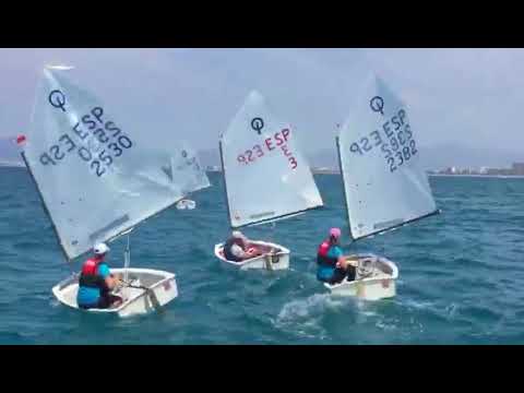 Regata padres Optimist y Windsurf CNA 2018