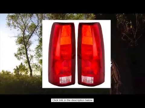 Driver and Passenger Taillights Tail Lamps Replacement for Chevrolet Cadillac GMC Pickup Truck SUV