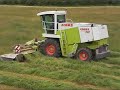Claas 840 with 30ft mower