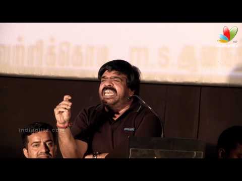 T.Rajendar Funny Speech at Kalkandu Tamil Movie Audio Launch | K. Bhagyaraj, P.Vasu