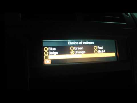 how to repair display peugeot 407