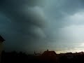 Gewitter in Halle Saale am 07.07.2009