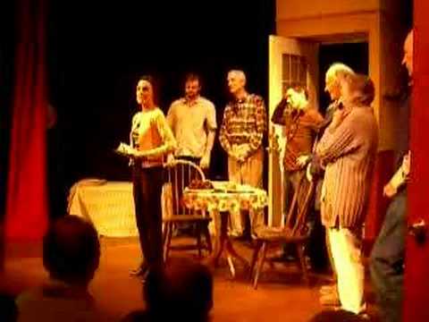 Stage actors thank Ray Bradbury
