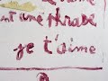 Allain Leprest \"Il pleut sur la mer\"