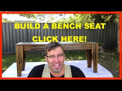 how to fasten log furniture together