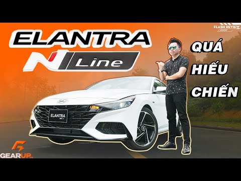 Hyundai Elantra 2023: quá khác cả ở tính thể thao và sự thực dụng | GearUp Flash Review