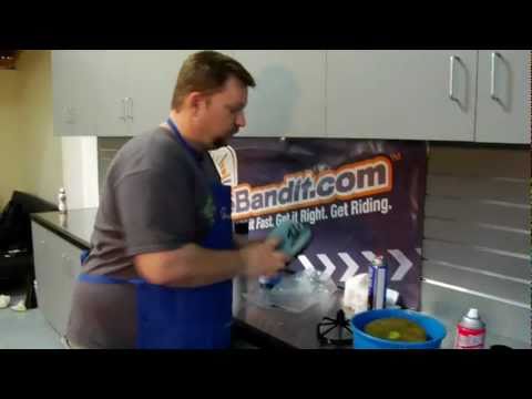 how to oil mx air filter