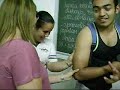 Aplicando vacina contra RUBÉOLA em Absolom