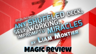 Magic Review - Any Shuffled Deck, Self Working, Impromptu Miracles By Liam Montier