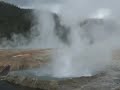 Super Heated Geysers and Hot springs in Yellowstone