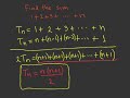Triangular Numbers II Triangular Numbers II
