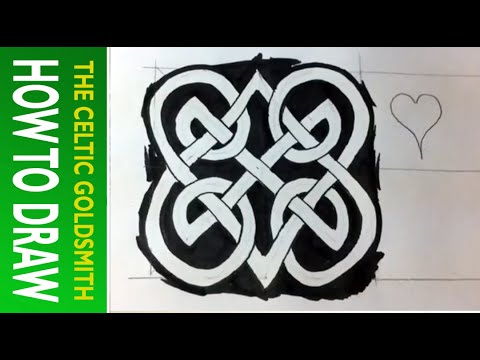 how to draw celtic knots