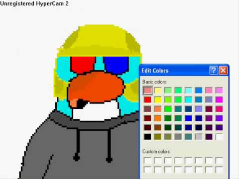 how to draw g from club penguin