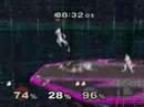 The twelfth in aseries of Smash Bros. Melee videos I'm posting of myself beating event 51. I decided to beat it with every character because I could. Nothing fancy, the wave-dashing and all that crazy off the wall stuff is for player vs. player, thank you very much. This was the longest event 51 I have ever played, as Mewtwo, while a good character in several ways (watch the roll! Godlike!), has absolutely /no/ stopping power. I had to play it safe the majority of the round. So it's not very interesting. Ah well. Such is life.