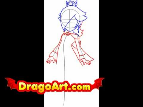 how to draw rosalina