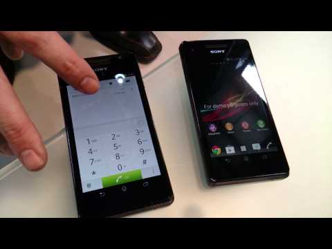 Sony VoLTE demo at MWC in Barcelona