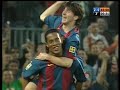El primer gol de Messi (01/05/2005)