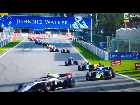 Accidente spa 2019 F2